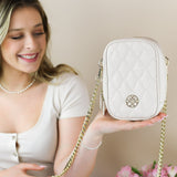 Grace Quilted Crossbody