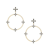 Radiant Beaded Statement Earrings