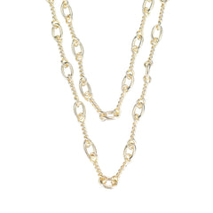 She's Spicy Chain Link Necklace in Gold