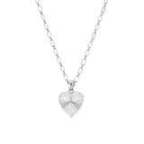 Adorned Heart CharmNecklace