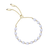 Pearl Layering Bracelet Pearl Gold