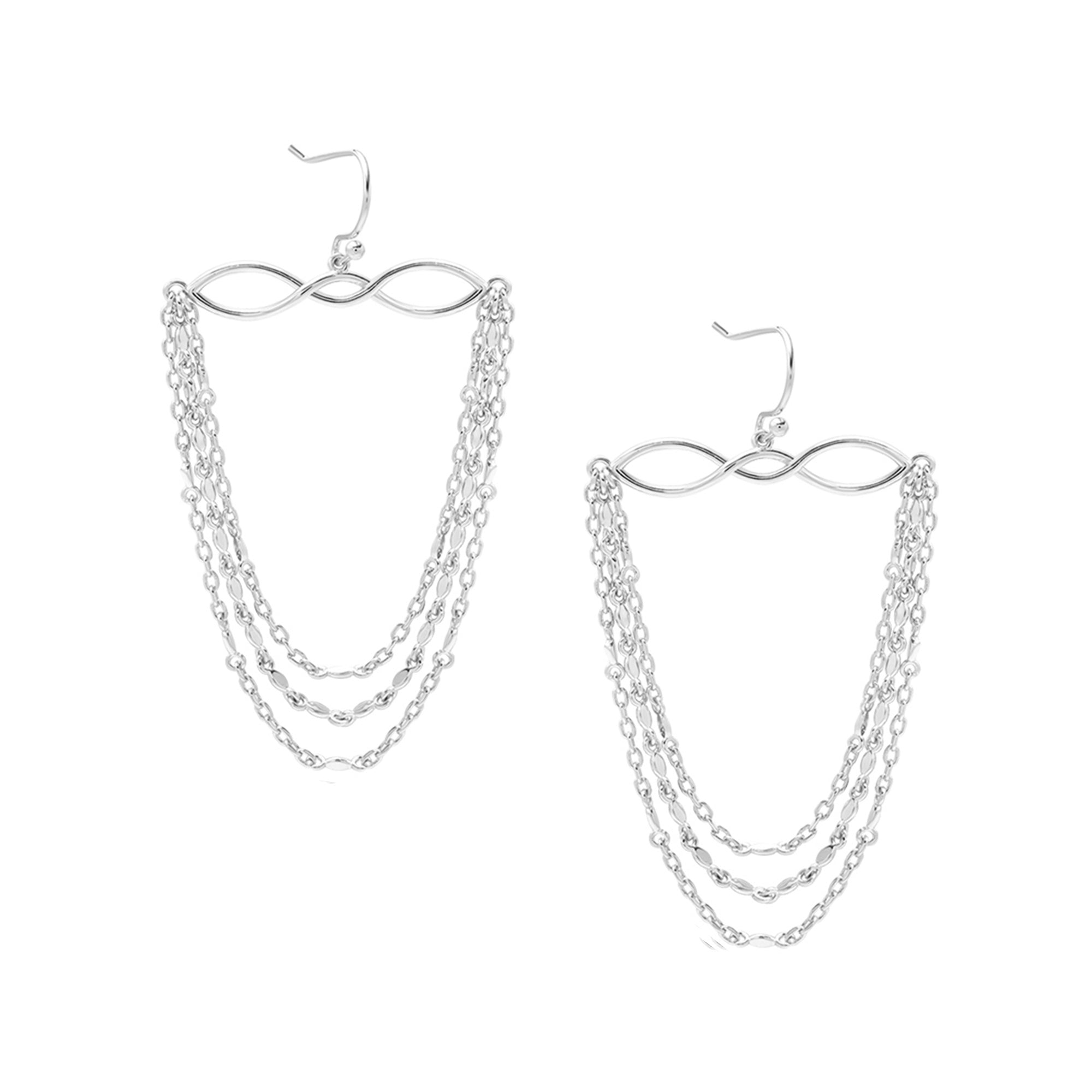 Blossom Earrings in Silver