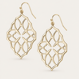 Believer Large Drop Earrings Gold
