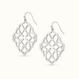 Believer Small Drop Earrings Silver