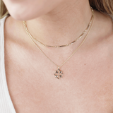 Grace Mini Drop Necklace in Gold