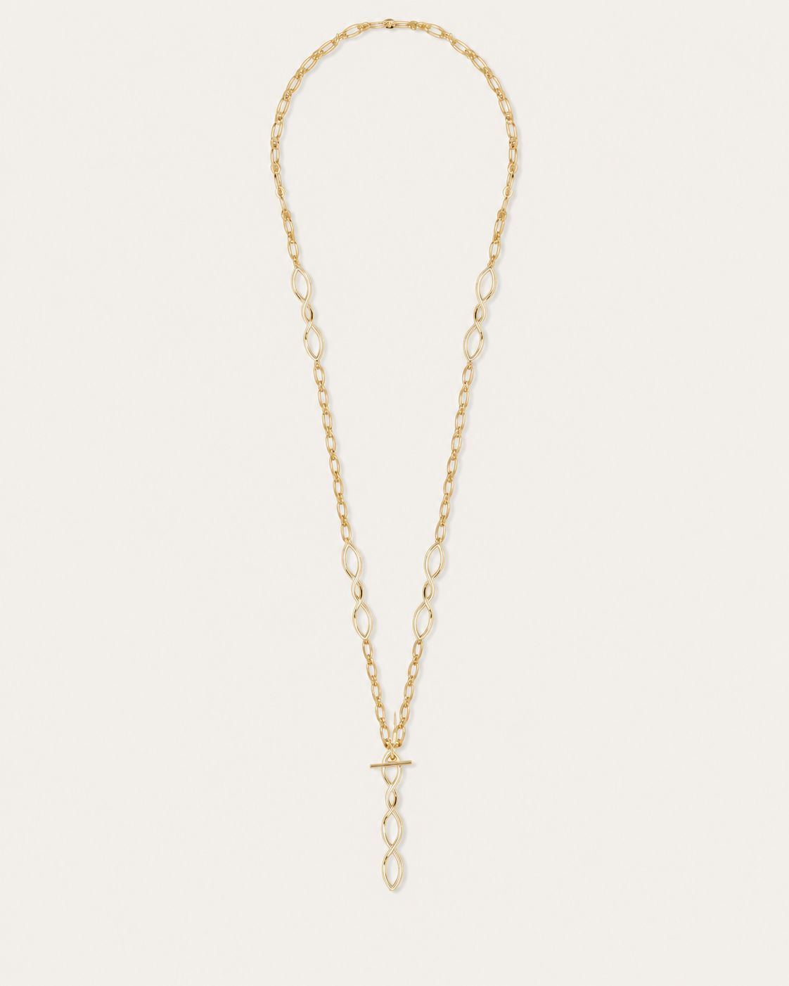 Blossom Toggle Necklace Gold