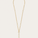 Blossom Toggle Necklace Gold