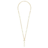Blossom Toggle Necklace in Gold