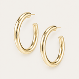 Just Dance Hoop Earrings Gold