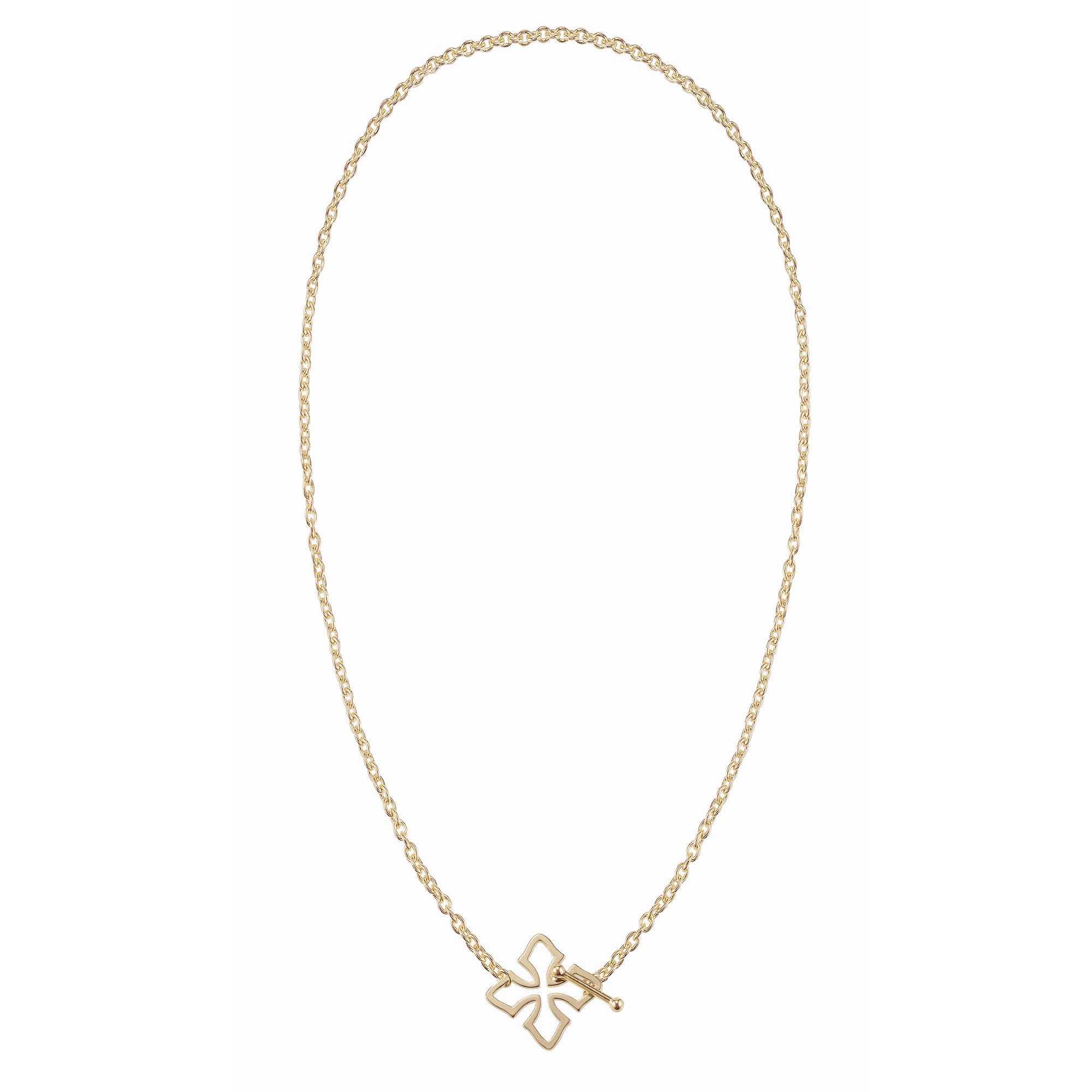 Grace Toggle Necklace in Gold