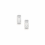 Graceful Mini Hoop Earrings in Silver