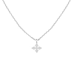Shine Bright Cross Necklace Silver