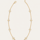 Believer Cross Mini Necklace Gold