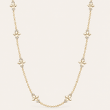 Believer Cross Mini Necklace Gold