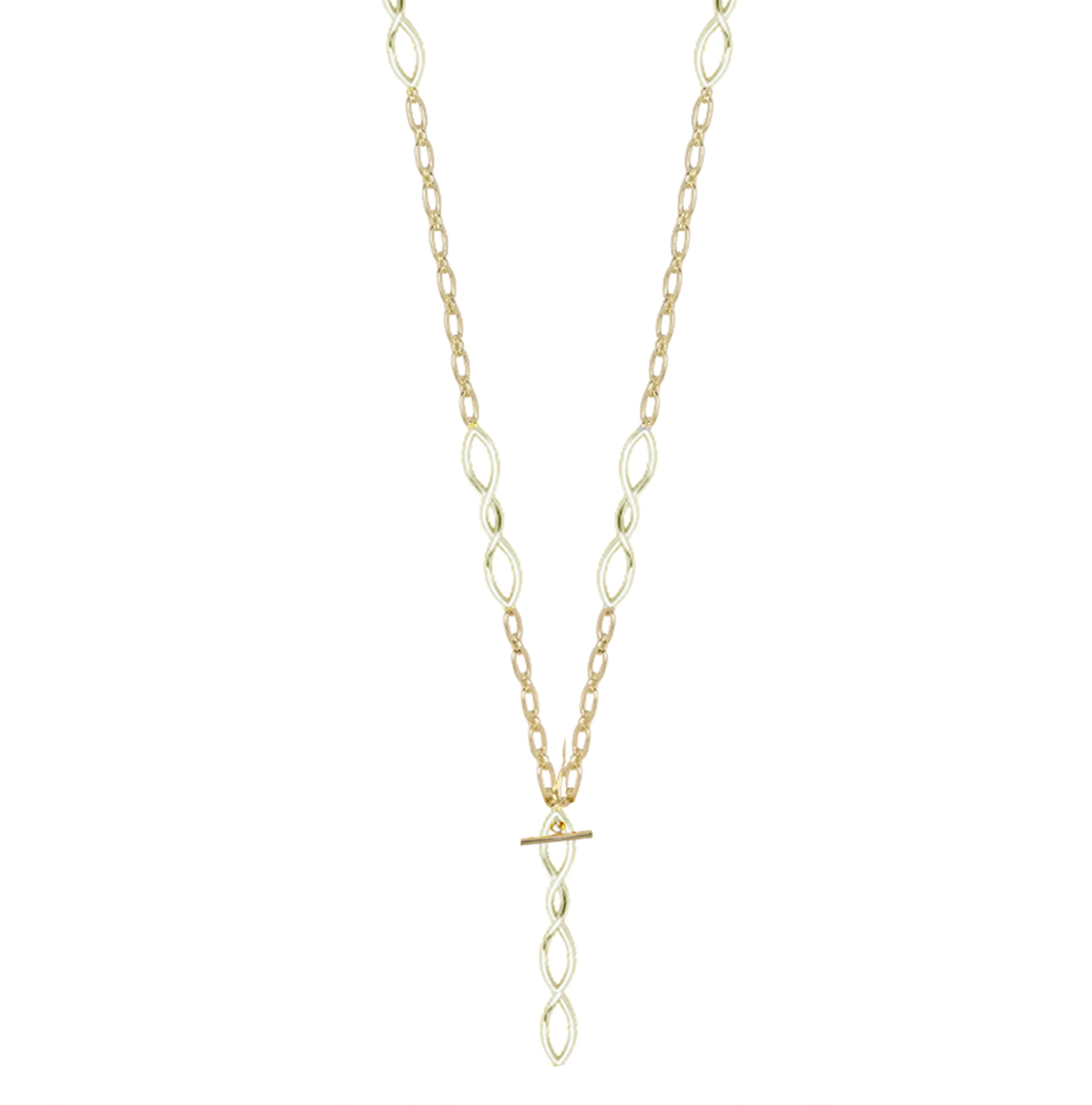 Blossom Toggle Necklace Gold