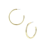 Just Dance Large Hoop Earrings in Gold