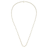 Adorned Pearl Beaded Necklace Gold