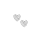 Shine Bright Mini Heart Stud Earrings