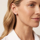Shine Bright Mini Pearl Stud Earring Gold
