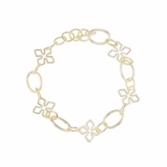 Grace Link Bracelet Gold