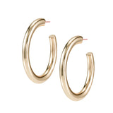 Just Dance Hoop Earrings Gold