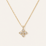 Shine Bright Cross Necklace Gold