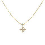 Shine Bright Cross Necklace Gold