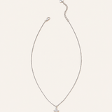 Shine Bright Cross Necklace Silver