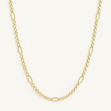 Eclipse Chain Layering Necklace Gold