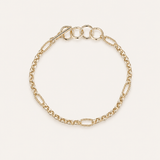 Eclipse Chain Bracelet Gold