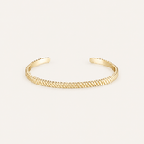 Eclipse Stacking Cuff Bracelet Gold