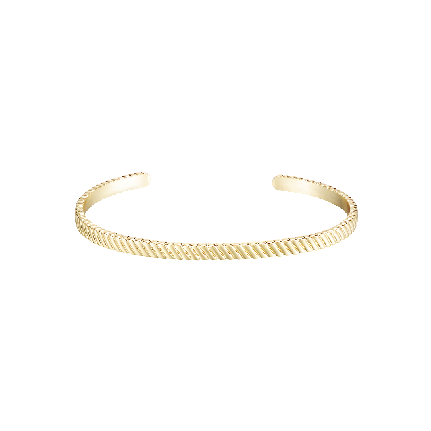 Eclipse Stacking Cuff Bracelet in Gold