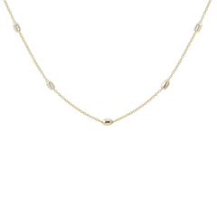 Everyday Beaded Layering Necklace in Gold