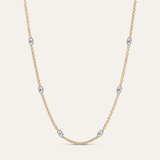 Everyday Station Layering Necklace in Gold/Silver
