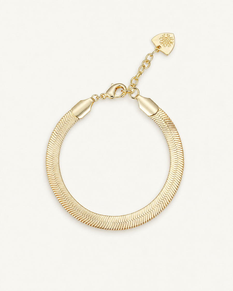 Snake Chain Bracelet Gold
