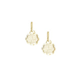 Radiant Huggie Earrings in Gold