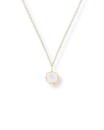 Shes A Gem Adjustable Necklace Ivory Pearl Gold