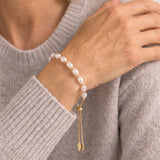 Pearl Layering Bracelet Pearl Gold