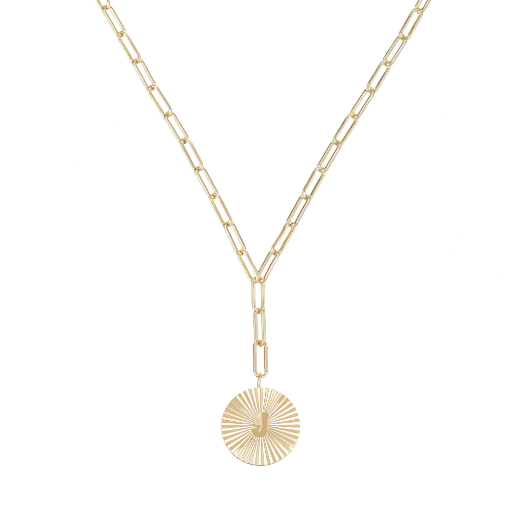 She's Spicy Lariat Initial Necklace