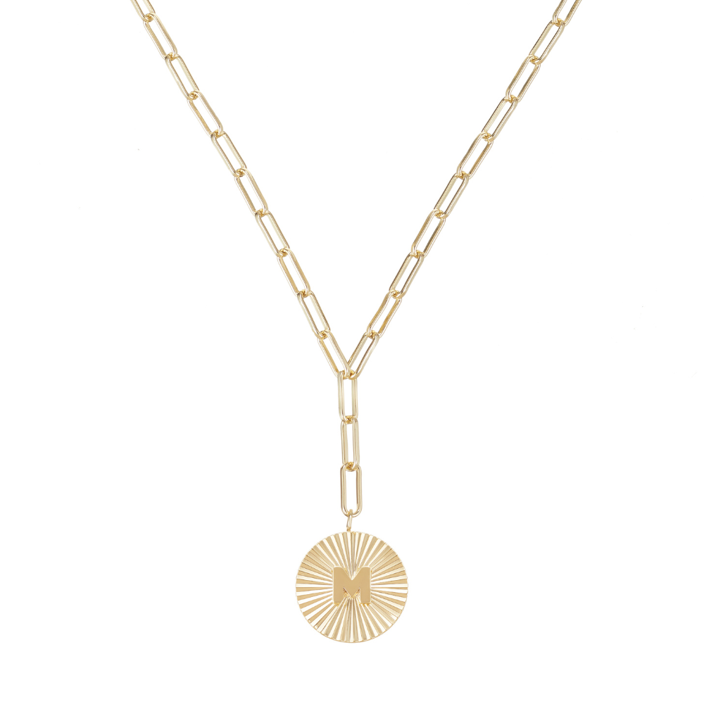 She's Spicy Lariat Initial Necklace