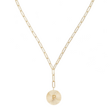 She's Spicy Lariat Initial Necklace