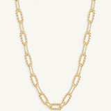 She's Spicy Mini Chain Link Necklace Gold