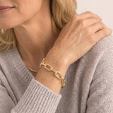 She's Spicy Chain Link Bracelet Gold