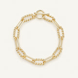 She's Spicy Chain Link Bracelet Gold