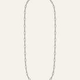 She's Spicy Chain Link Necklace Silver