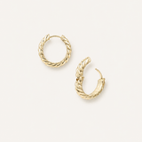 She's Spicy Huggie Earrings Gold