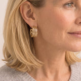 Graceful Mini Hoop Earrings Gold