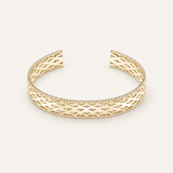 Graceful Mini Cuff Bracelet Gold