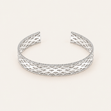 Graceful Mini Cuff Bracelet Silver