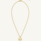 Adorned Heart Charm Necklace